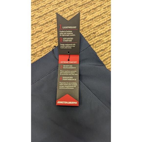 Johnston & Murphy XC4 Tech Golf Shorts Men’s 38 Navy Stretch Performance - Picture 6 of 10